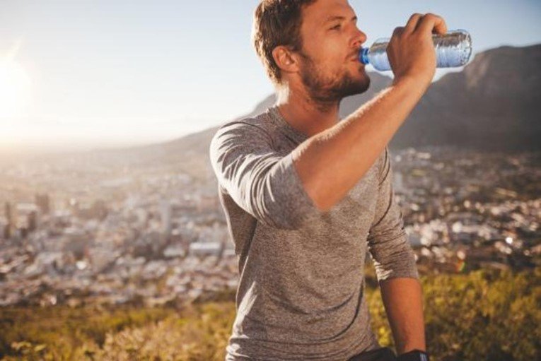 Viel Trinken für die Fitness